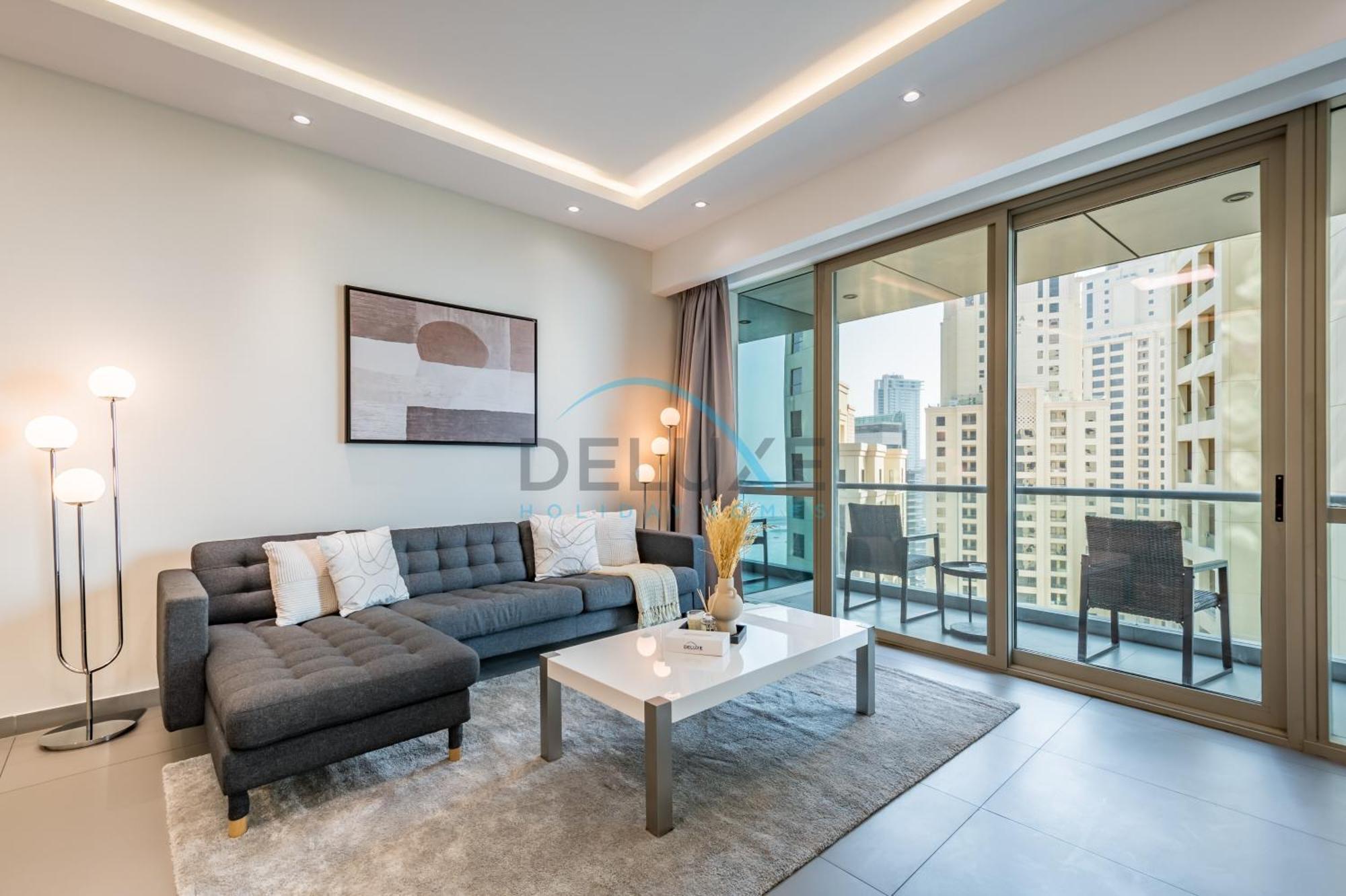 Modern 2br At Al Fattan Marine Towers, Jumeirah By Deluxe Homes Apartment *